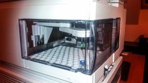 Instalacja używanego chromatografu HPLC AGILENT 1100 8